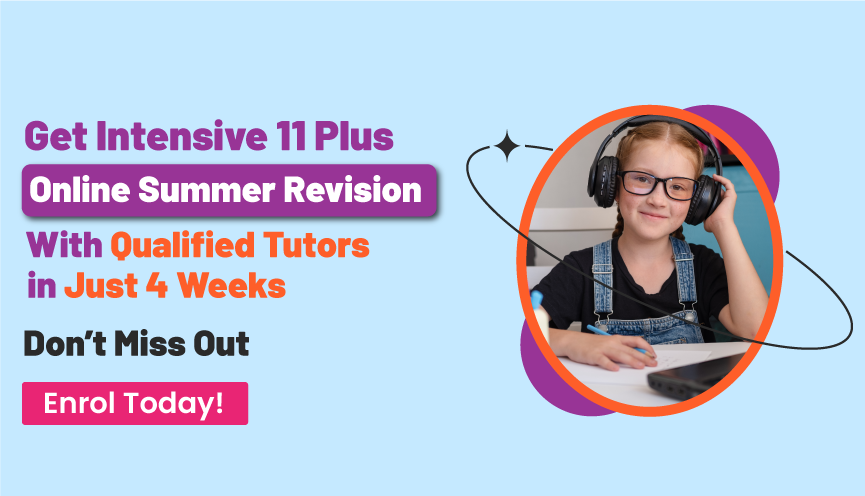 11 Plus Summer Revision Course, 11 Plus summer Maths and English revision, 11 Plus summer tutoring, 11 Plus online summer revision, 11 Plus live summer classes, 11 Plus live summer classes